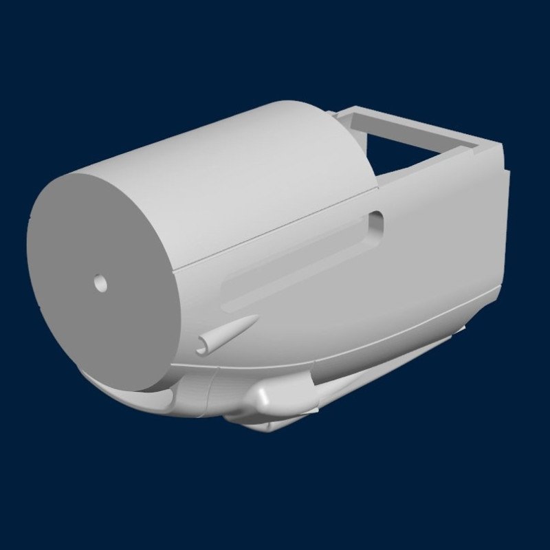 De Havilland Mosquito 2 stage engine nacelles