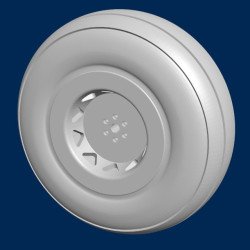 Generic USAF WWII aircraft wheels (set of 2)