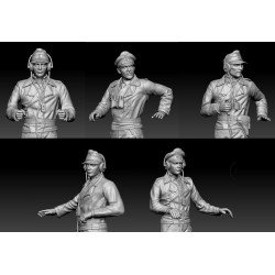 Set di 5 Carristi tedeschi