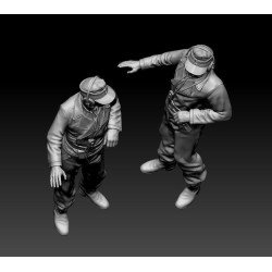 Set of 5 German Tank Commanders