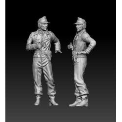 Set of 5 German Tank Commanders