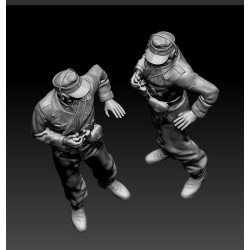 Set of 5 German Tank Commanders