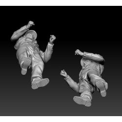 Set of 5 German Tank Commanders