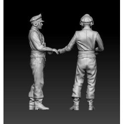 Set of 5 German Tank Commanders