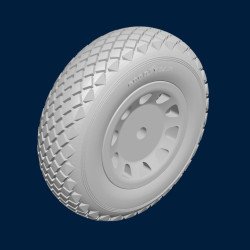 North American P-51D Mustang wheels