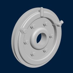 North American P-51D Mustang wheels