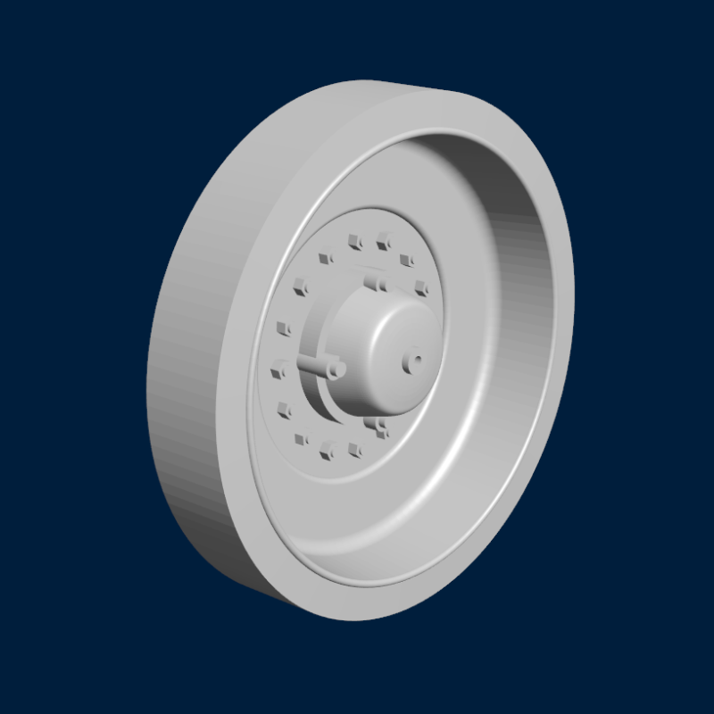 Leopard 1a2 set of wheels