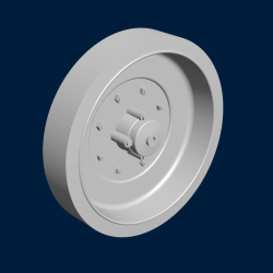 Leopard 1a2 - treno di rotolamento