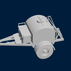 Canadian 20 CWT water trailer