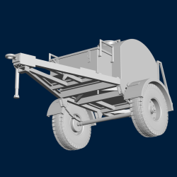 Canadian 20 CWT water trailer