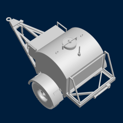 Canadian 20 CWT water trailer