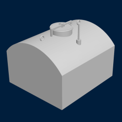 Canadian 20 CWT water trailer