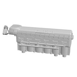 Rolls-Royce Merlin XX con incastellatura