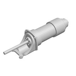 Rolls-Royce Merlin XX engine and mount