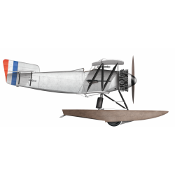 Fairey Flycatcher (wooden float with a wheel variant)