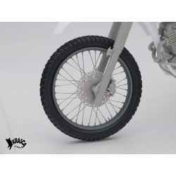 Honda XLR250R spoked wheel set