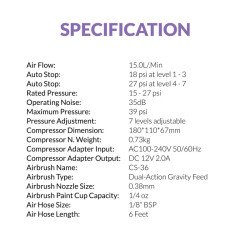 Ambition Series GTS-06 Serenair Mini Compressor (EU Ver.)