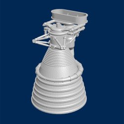 Saturn V F-1 engine (set of 5)