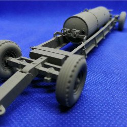 British "Cookie" bomb and Trolley