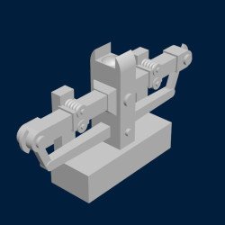 British "Cookie" bomb and Trolley