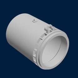 British "Cookie" bomb and Trolley