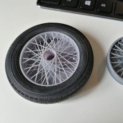 Bentley Blower 4.5 litres spoked wheel (rim only), set of 5 wheels