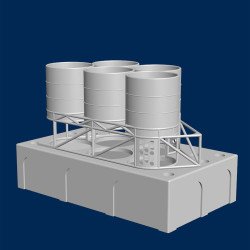 Savoia Marchetti S-79 "Sparviero" - Bomb Bay detail set (Classic Airframes and Eduard)